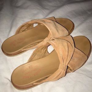 Kork-Ease leather slides